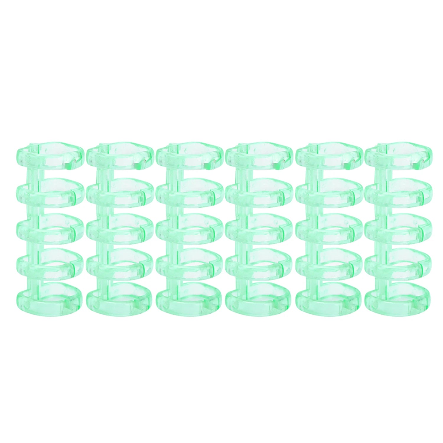 Anneaux de Reliure Amovibles - Clips Spirale pour Carnets et Classeurs, Fournitures Bureau Étudiant
