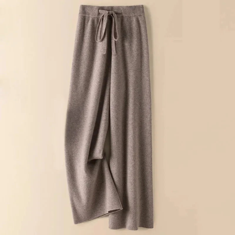 Pantalon tricoté cocooning