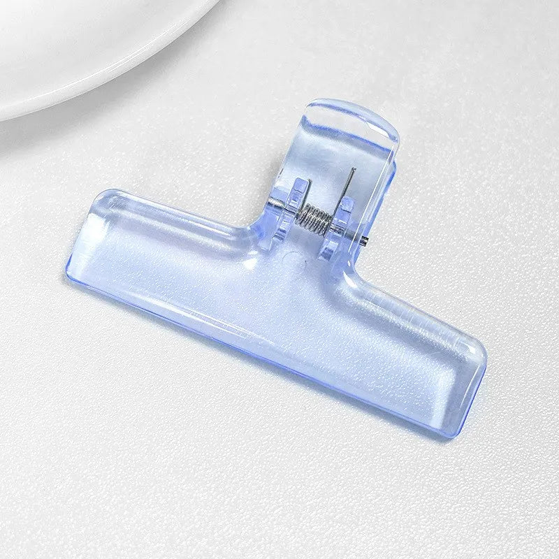 Clips Reliure Acrylique Colorés Transparents - Pinces Documents Planner, Organisateurs Bureau Étudiant