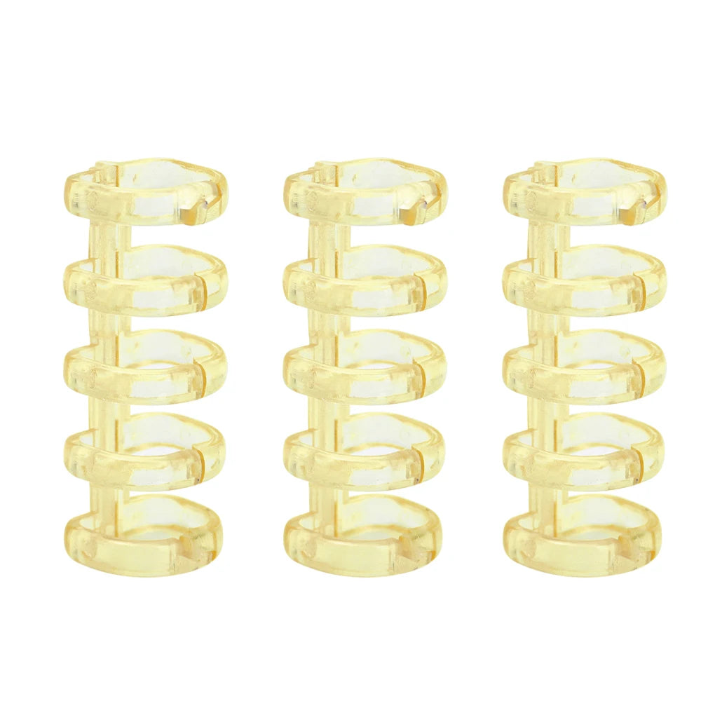 Anneaux de Reliure Amovibles - Clips Spirale pour Carnets et Classeurs, Fournitures Bureau Étudiant