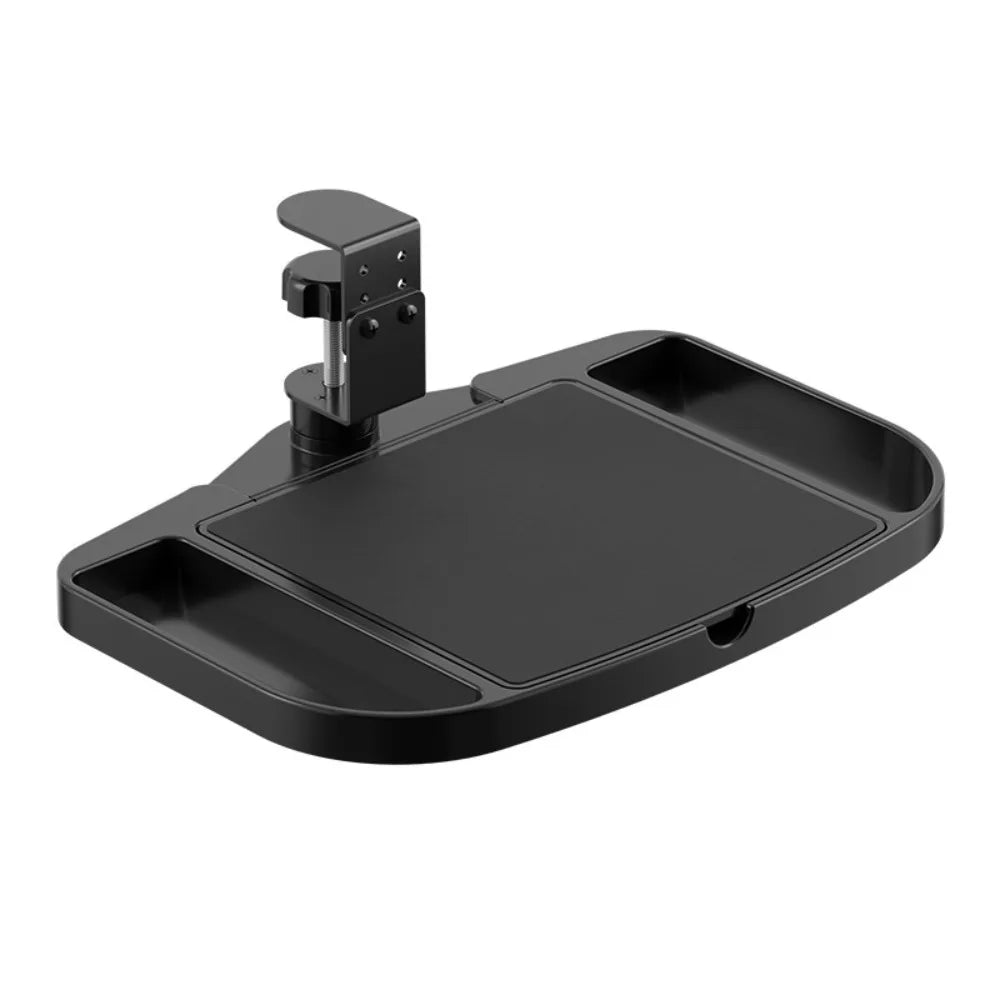 Organisateur de Bureau Rotatif Ajustable - Support Latéral Sous Bureau, Rangement Pivotant Gain d'Espace