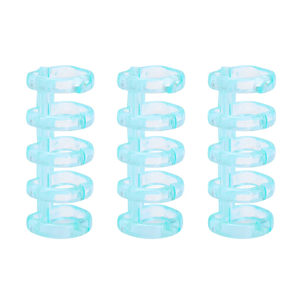 Anneaux de Reliure Amovibles - Clips Spirale pour Carnets et Classeurs, Fournitures Bureau Étudiant