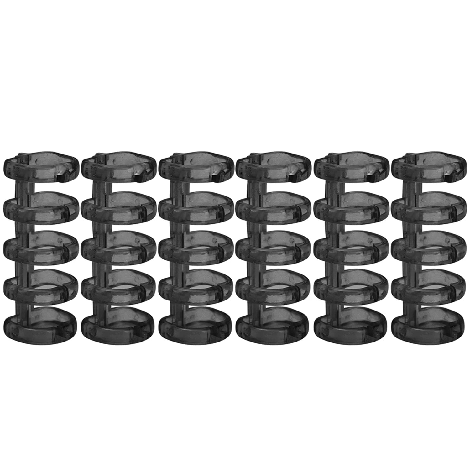 Anneaux de Reliure Amovibles - Clips Spirale pour Carnets et Classeurs, Fournitures Bureau Étudiant