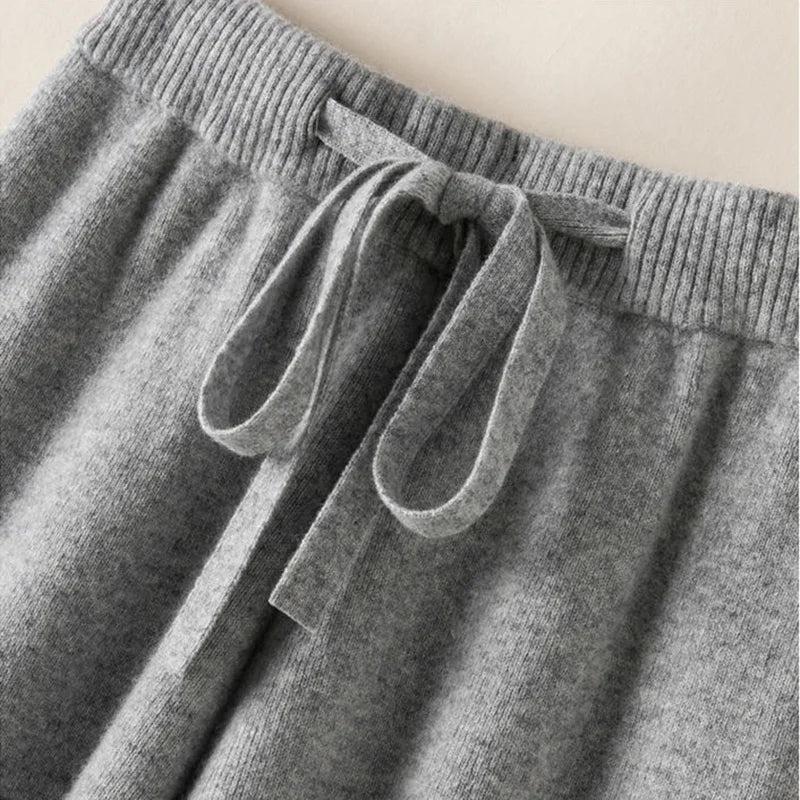 Pantalon tricoté cocooning