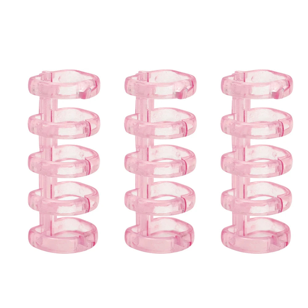 Anneaux de Reliure Amovibles - Clips Spirale pour Carnets et Classeurs, Fournitures Bureau Étudiant
