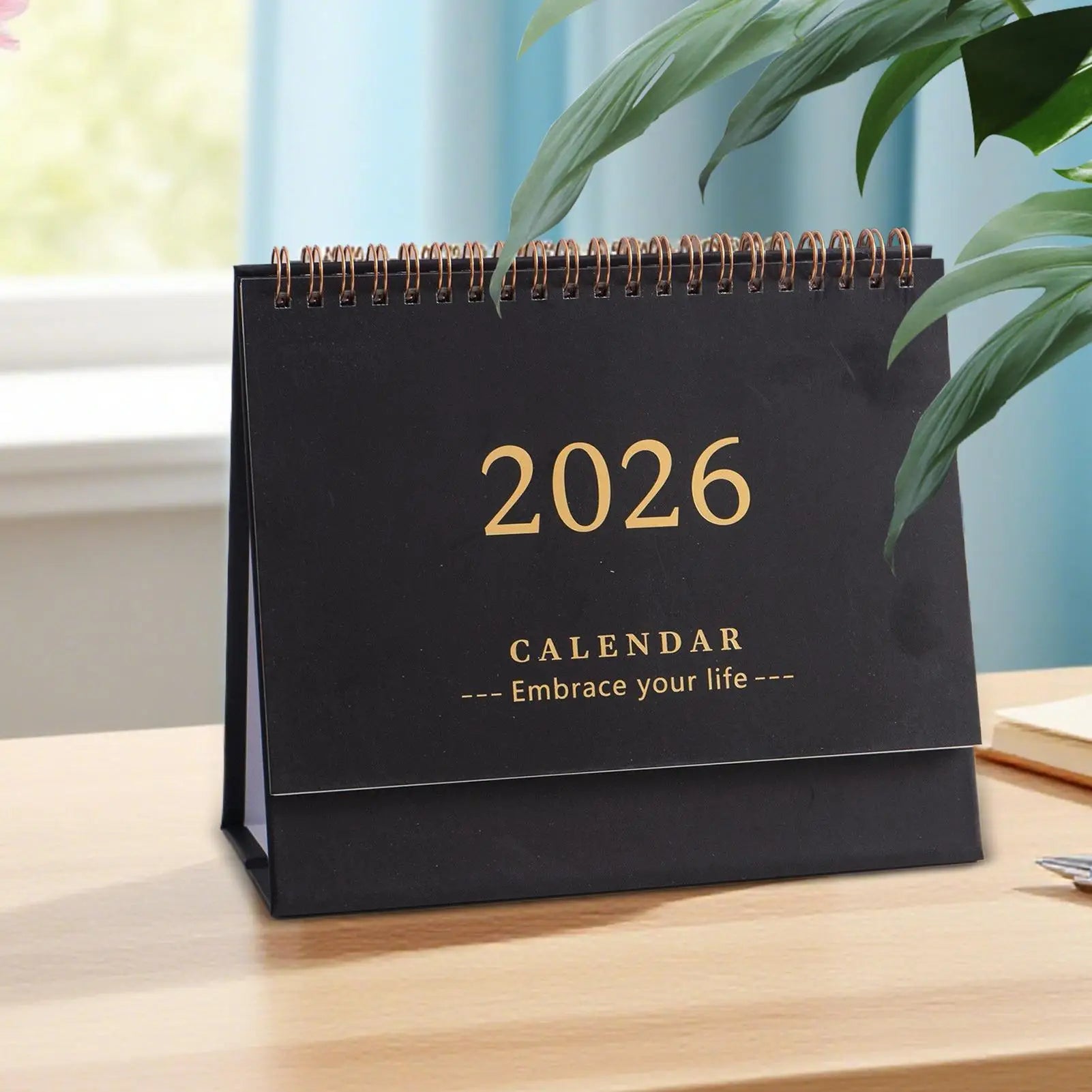 Calendrier de Bureau 2026 - Style Minimaliste, Compagnon Quotidien pour Planifier vos Rêves