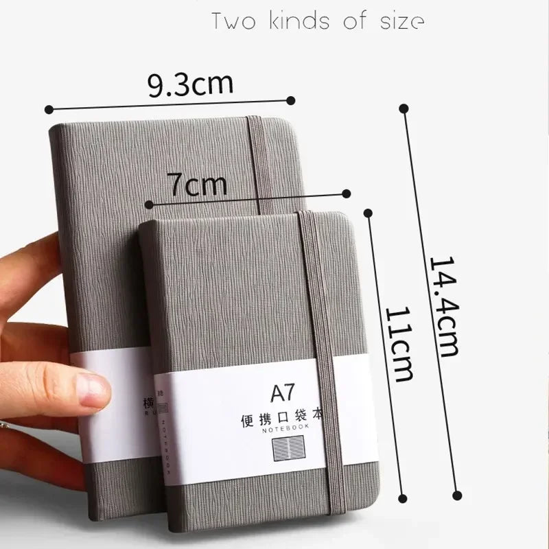 Carnet A7 Mini - Bloc-Notes de Poche 96 Pages