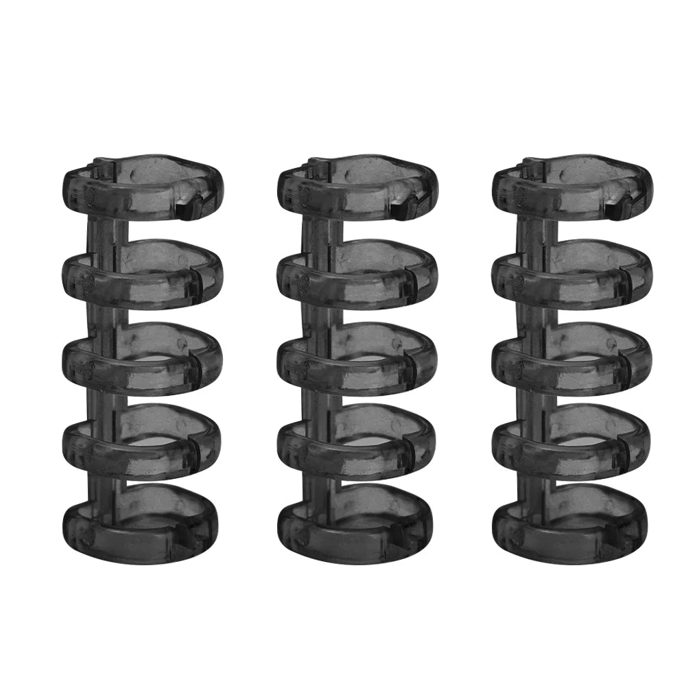 Anneaux de Reliure Amovibles - Clips Spirale pour Carnets et Classeurs, Fournitures Bureau Étudiant