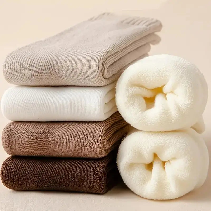 Coffret Cocooning – 5 paires de chaussettes douces et chaudes