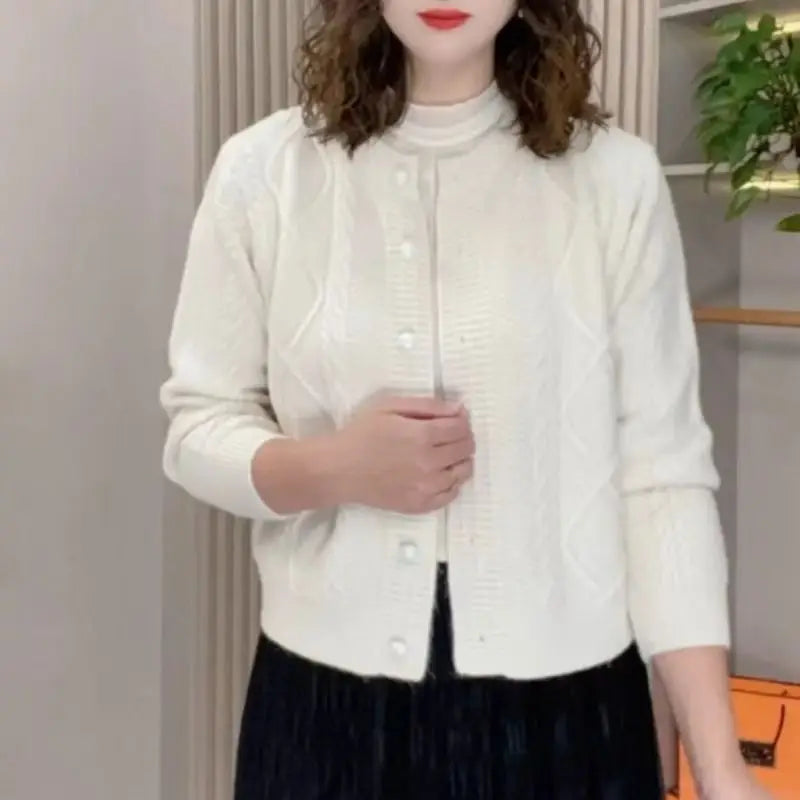 Cardigan tricoté en maille