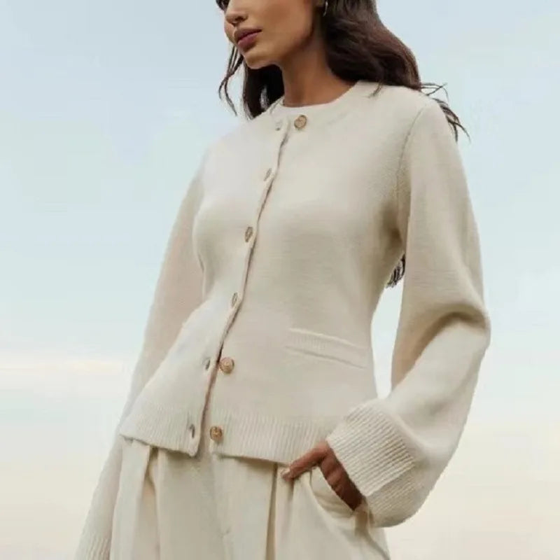 Cardigan Étudiant - Veste Longue Tricot Cozy Automne