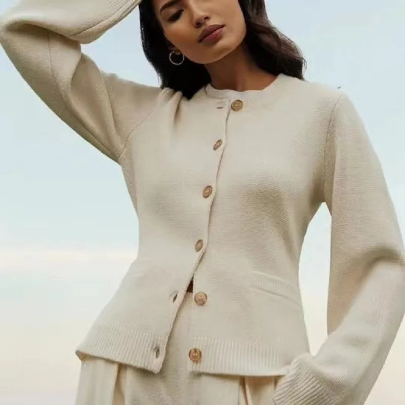 Cardigan Étudiant - Veste Longue Tricot Cozy Automne