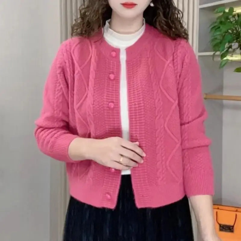 Cardigan tricoté en maille