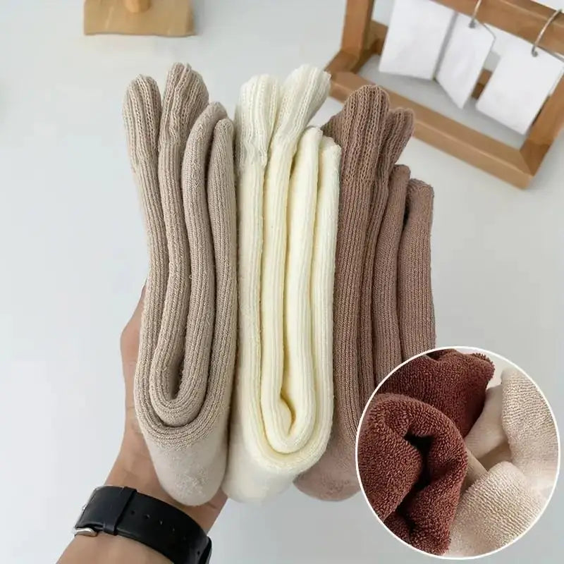 Coffret Cocooning – 5 paires de chaussettes douces et chaudes