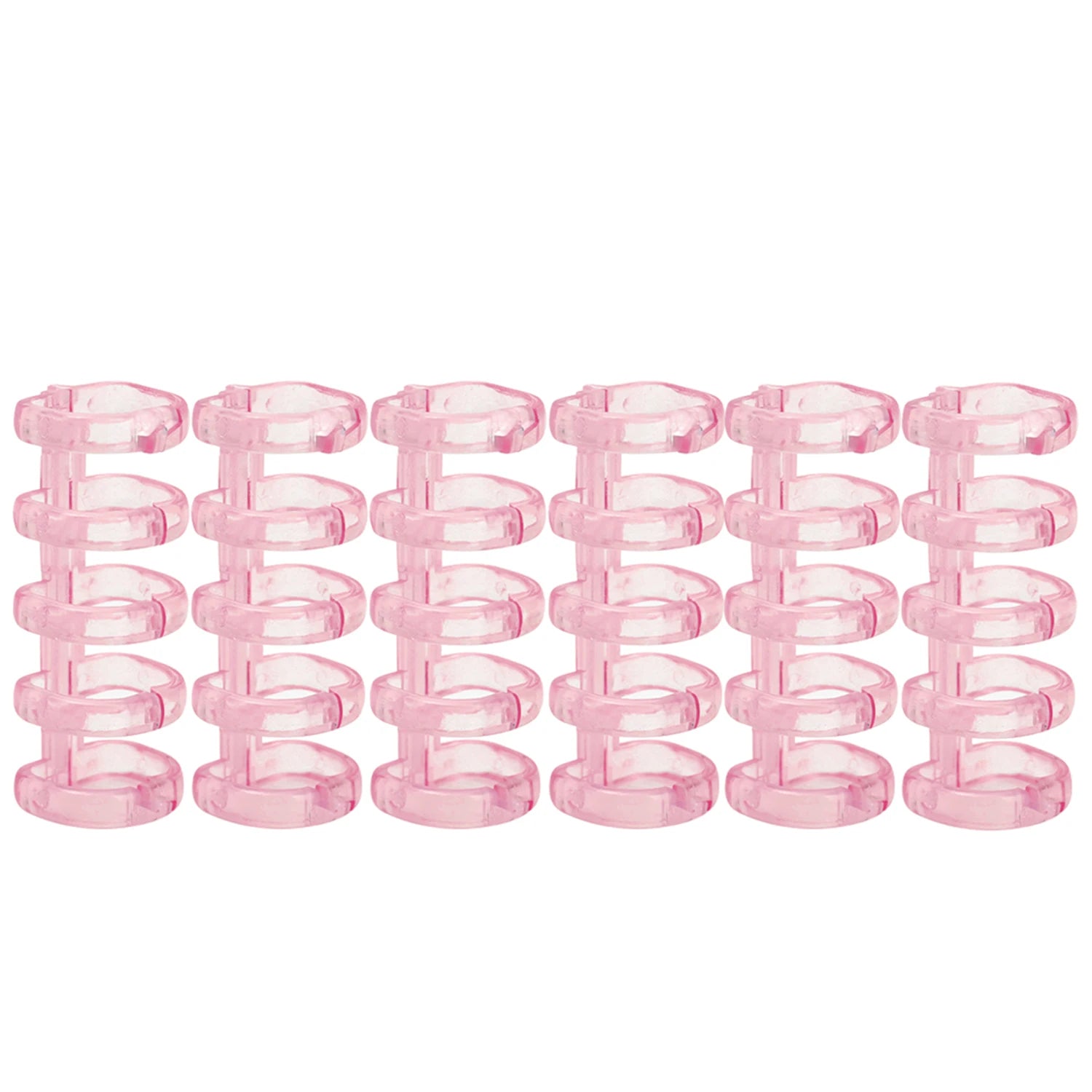 Anneaux de Reliure Amovibles - Clips Spirale pour Carnets et Classeurs, Fournitures Bureau Étudiant
