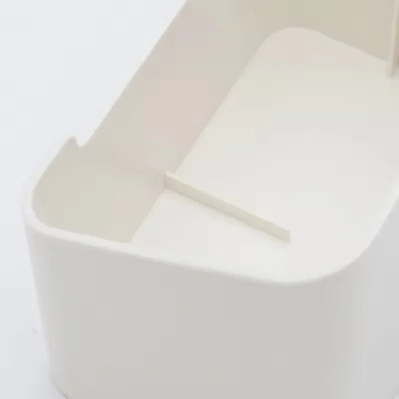 Organisateur Bureau Multifonctionnel Blanc - Rangement Compartiments Cosmétiques et Fournitures, Style Épuré