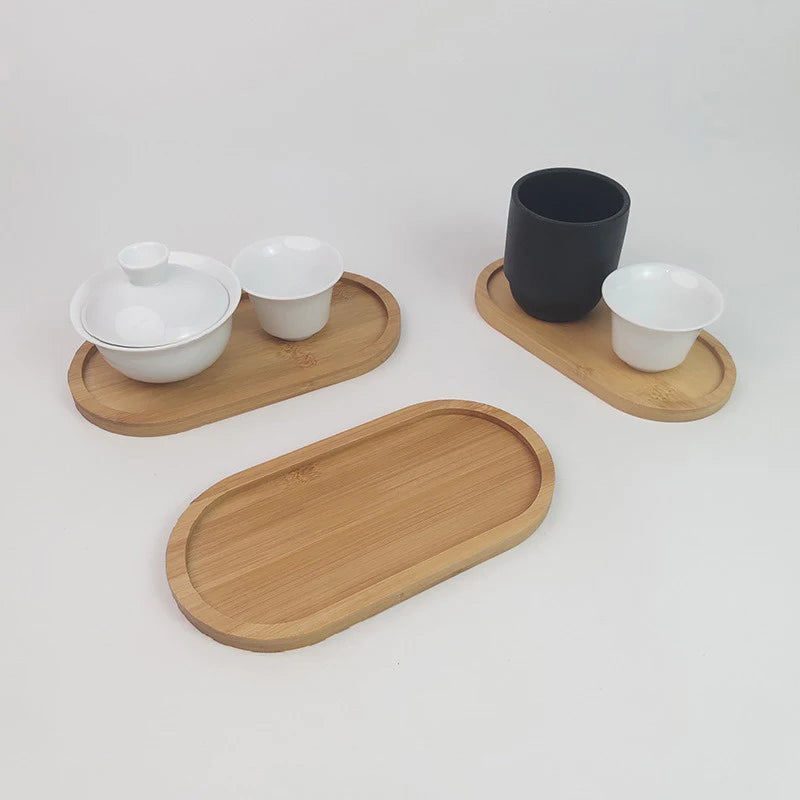 Plateau Organisateur Bois Massif - Workspace Cozy Minimaliste - Bureau Étudiant Révisions