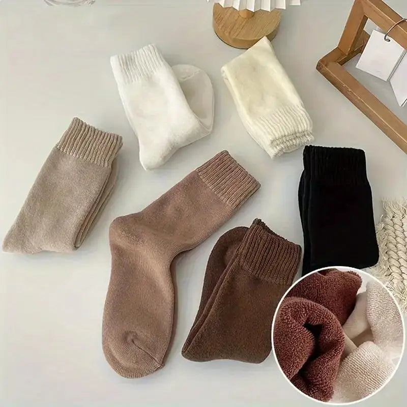 Coffret Cocooning – 5 paires de chaussettes douces et chaudes