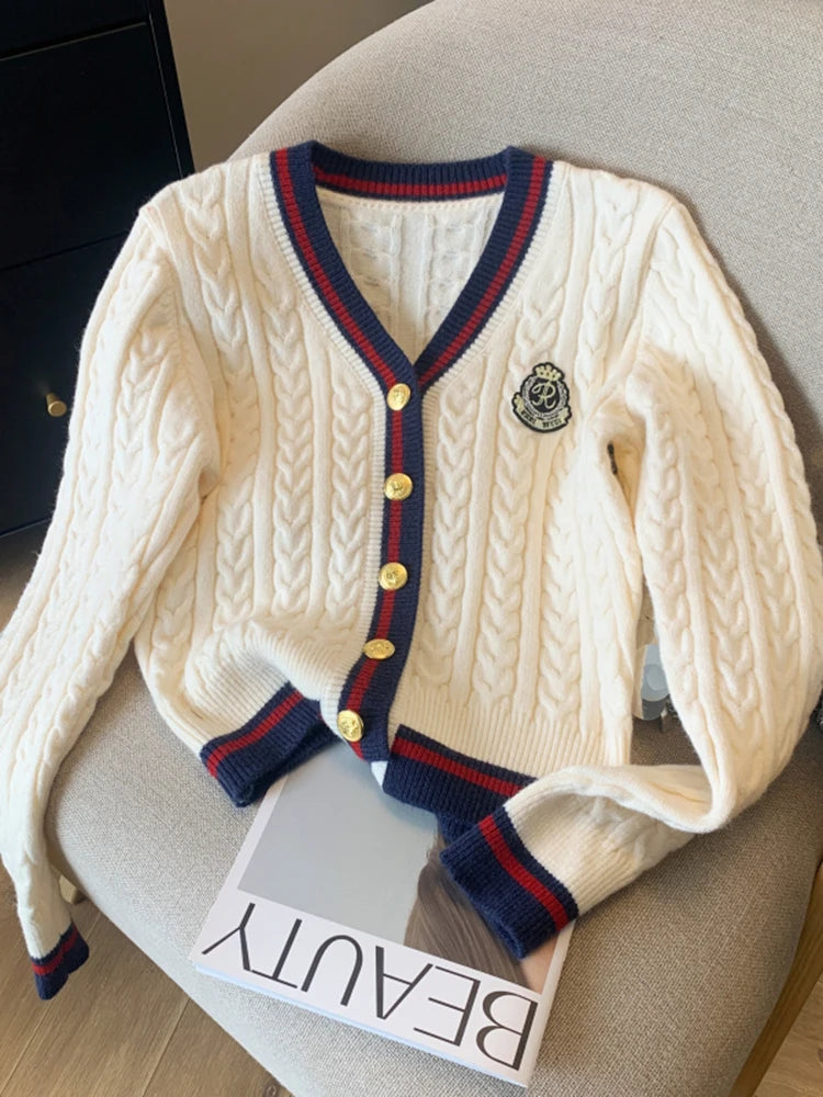 Pull Col V Mélange Cachemire - Automne Hiver 2024
