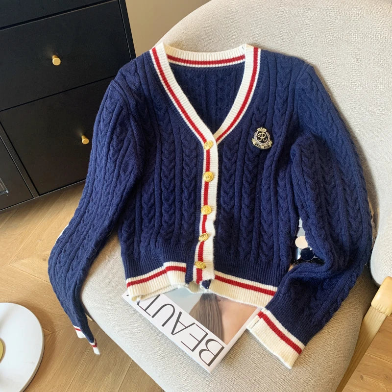 Pull Col V Mélange Cachemire - Automne Hiver 2024