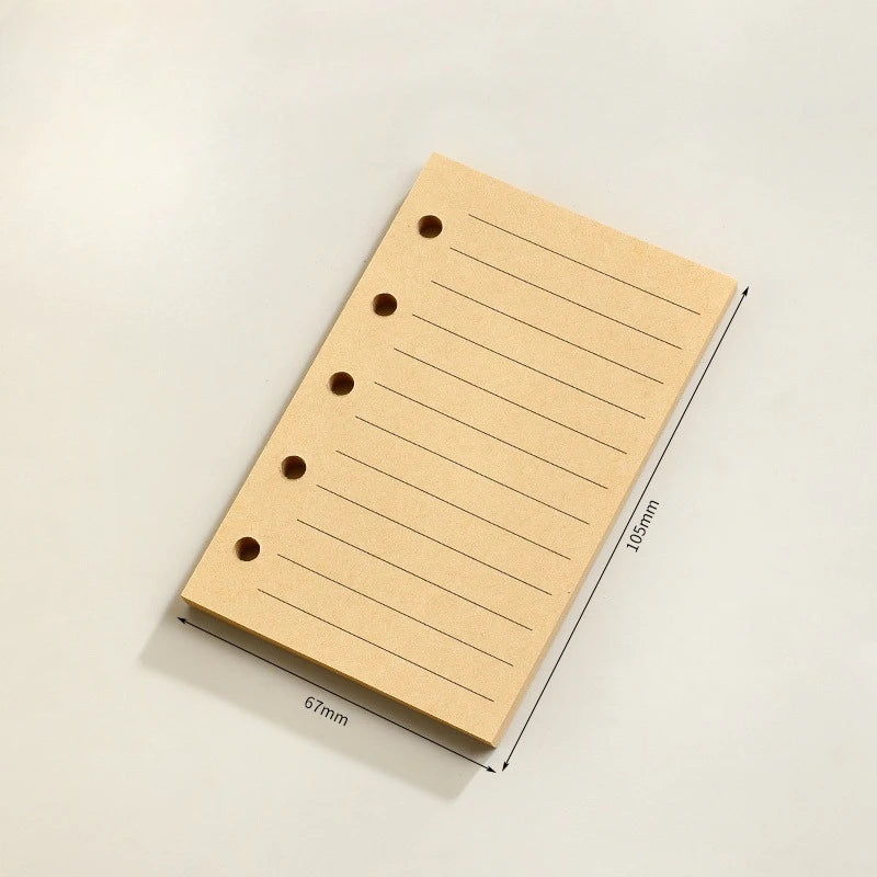 Recharges Carnet M5 - Feuilles Mobiles Spirale Quadrillées